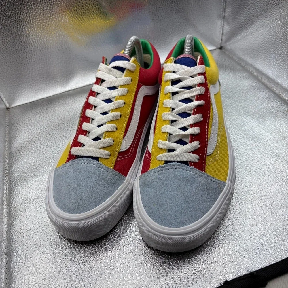 Size‎ 8.5M/10W Vans Sunshine Suede Canvas Low Top Unisex Sneaker Shoes 500714
